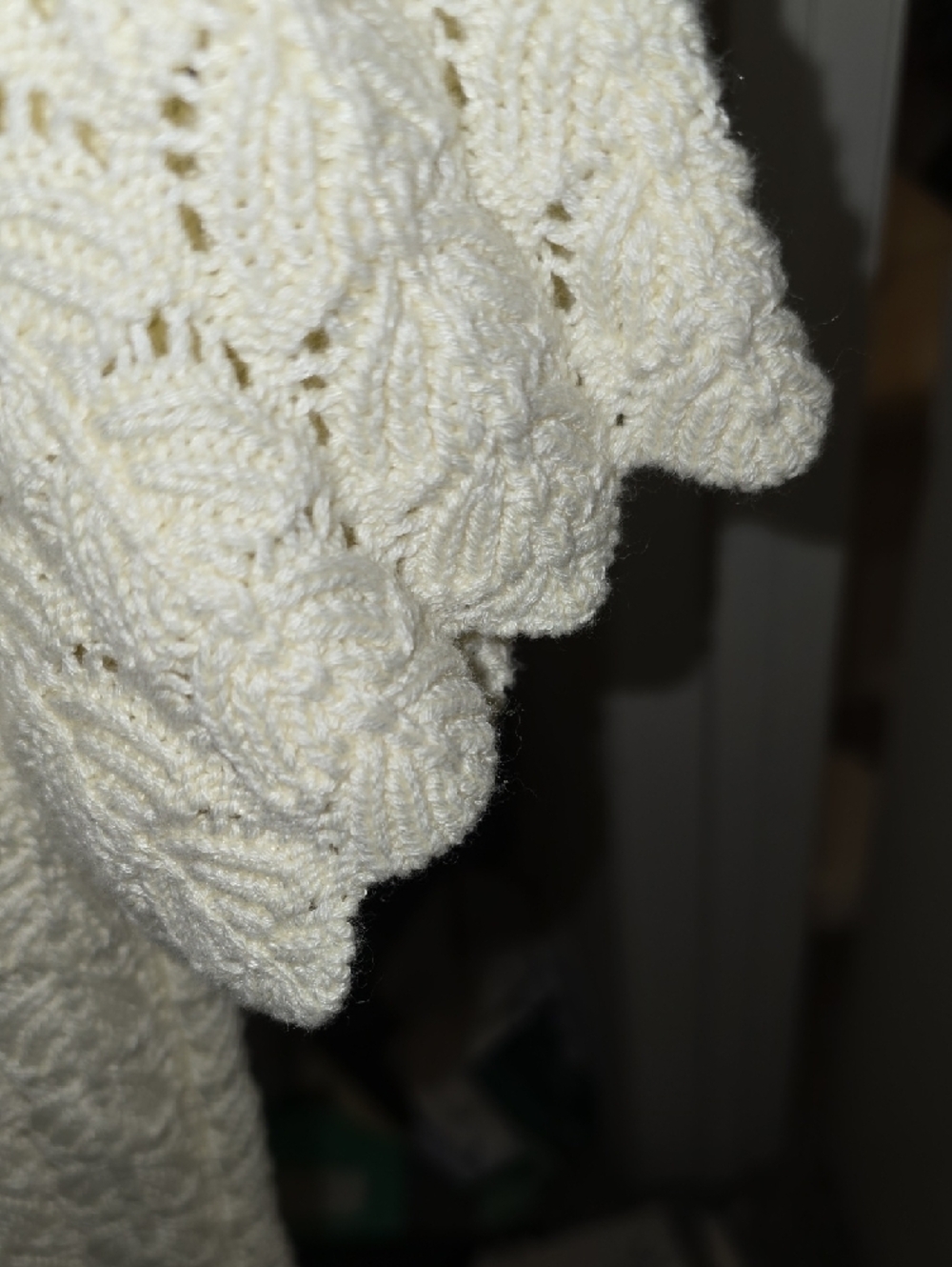 NWT a new day Cream Lace Crochet Dress - Picture 4 of 6